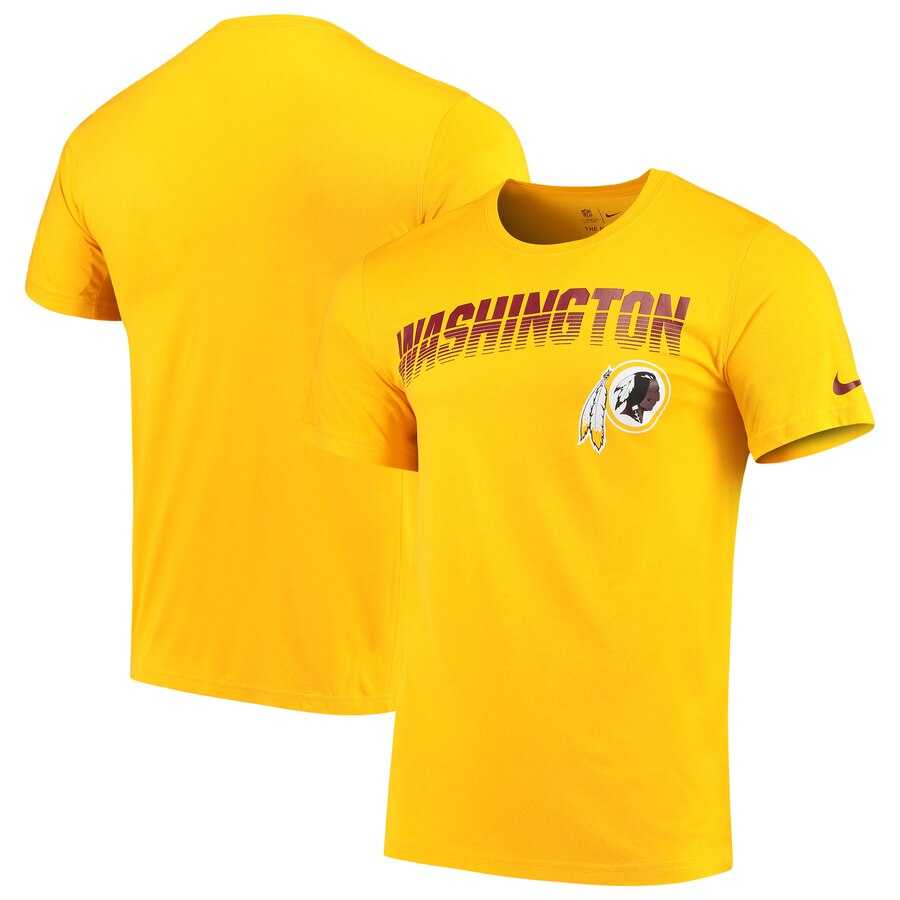 Washington Redskins Nike Sideline Line of Scrimmage Legend Performance T-Shirt Gold,We sell and wholesale Washington Redskins Nike Sideline Line of Scrimmage Legend Performance T-Shirt Gold on line form chian!